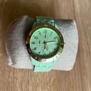 Mint green Watch